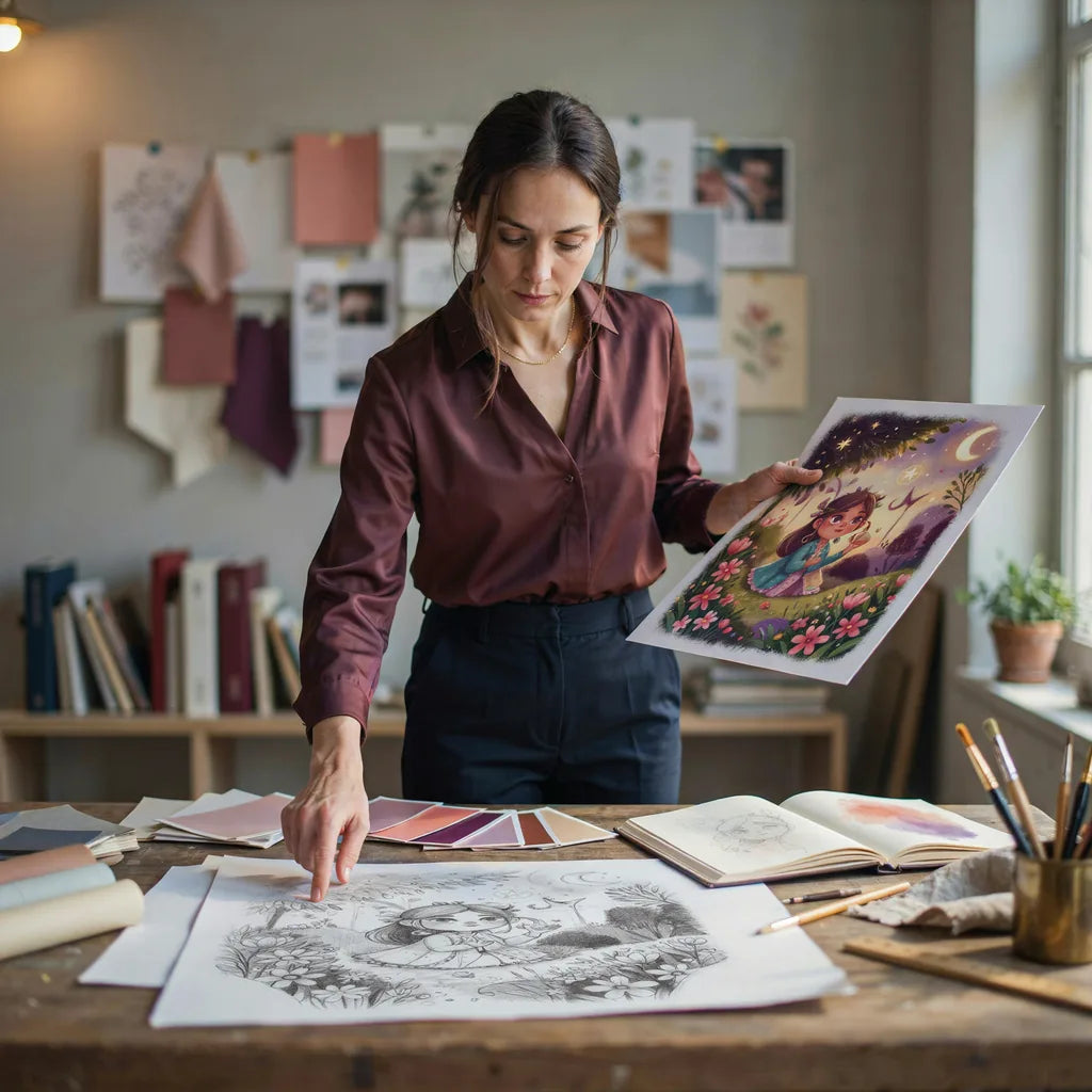 Illustration et direction artistique de l’atelier MayaTrendy