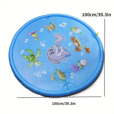 Kids Outdoor Water Spray Mat