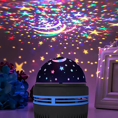 Galaxy Night Light Projector Dreamy Bedroom & Gaming Room Illumination