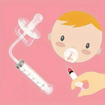 Silicone Syringe Pacifier Feeder