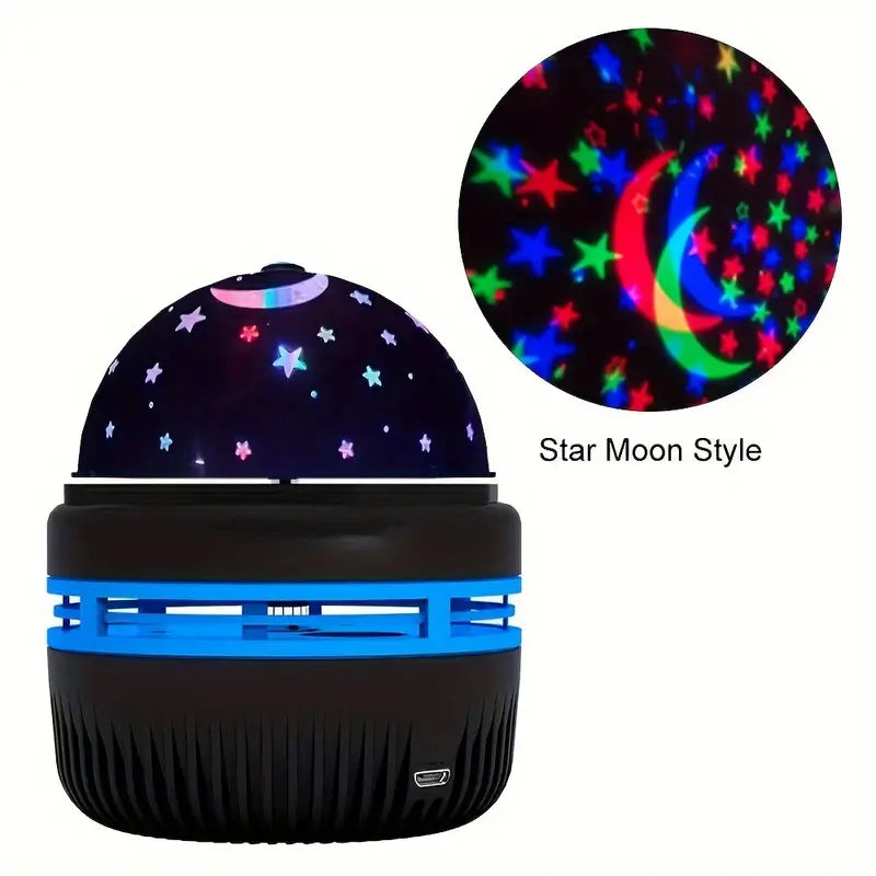 Galaxy Night Light Projector Dreamy Bedroom & Gaming Room Illumination