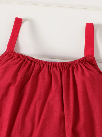 Sleeveless Spaghetti Strap Harem Pants Overalls for Summer