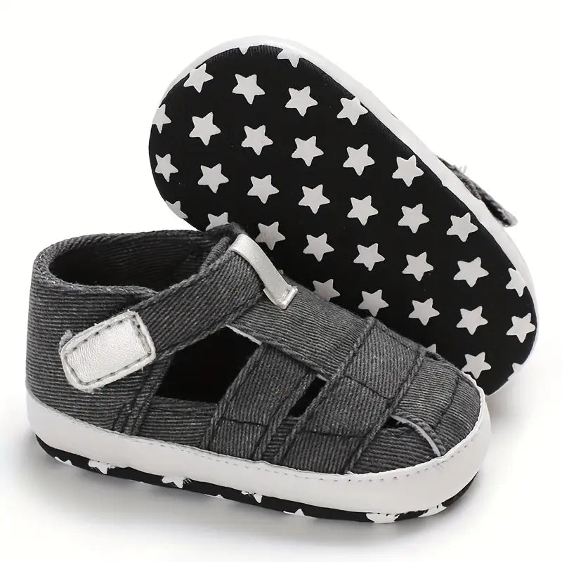 Casual Solid Color Sandals for Baby Boys