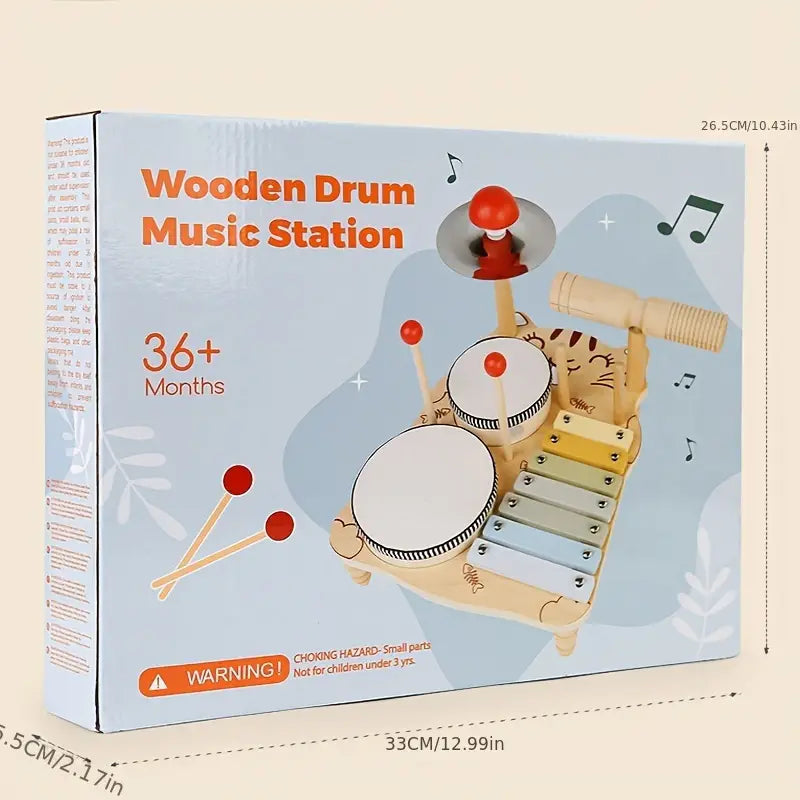 Musical Drum Table for Kids Entertainment