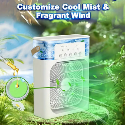 Multi-Functional 5-Hole Humidification Air Conditioner Fan