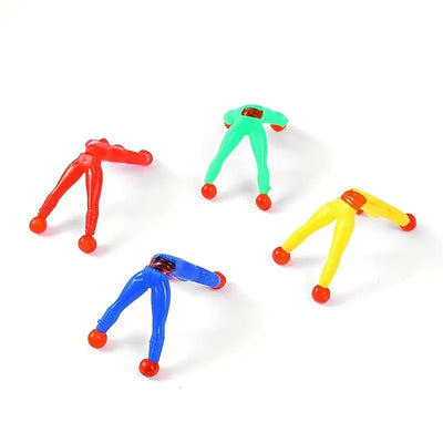 10pcs Stress-Relieving Wall Climbing Toys