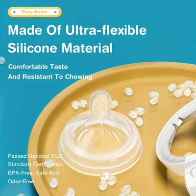 Dr. Isla Silicone Feeding Bottles Safe And Durable