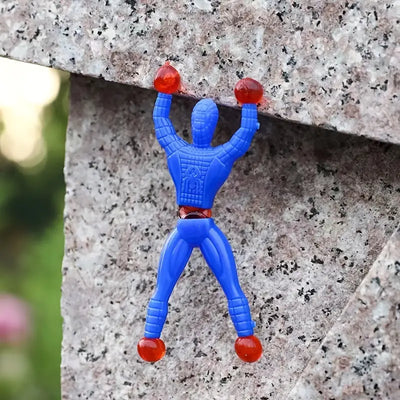 10pcs Stress-Relieving Wall Climbing Toys