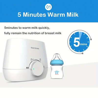 3-in-1 Bottle Warmer Sterilizer Breast Milk & Formula Ready