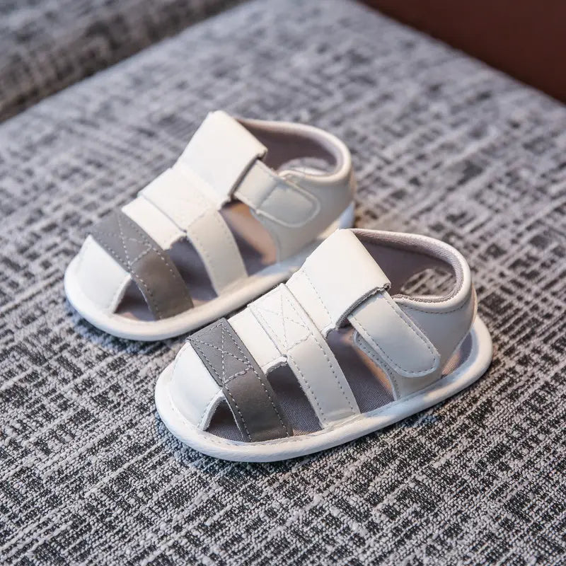 Baby Boys Sandals - Soft Sole Anti-Slip