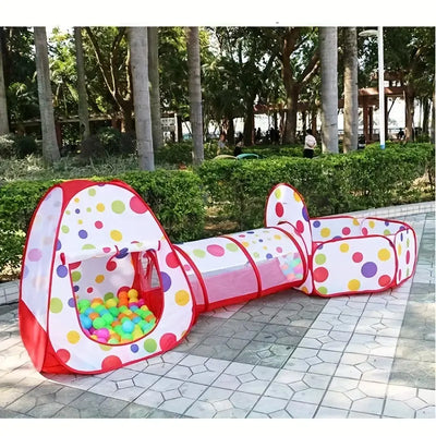 Portable Baby Ball Pool Tunnel Tent Game Park Toy House