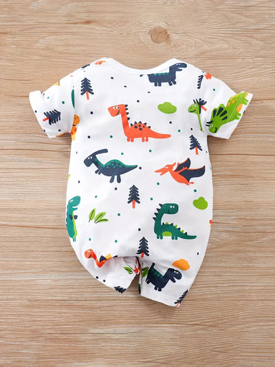 Unisex adorable Dinosaur Print Perfect Summer Wear