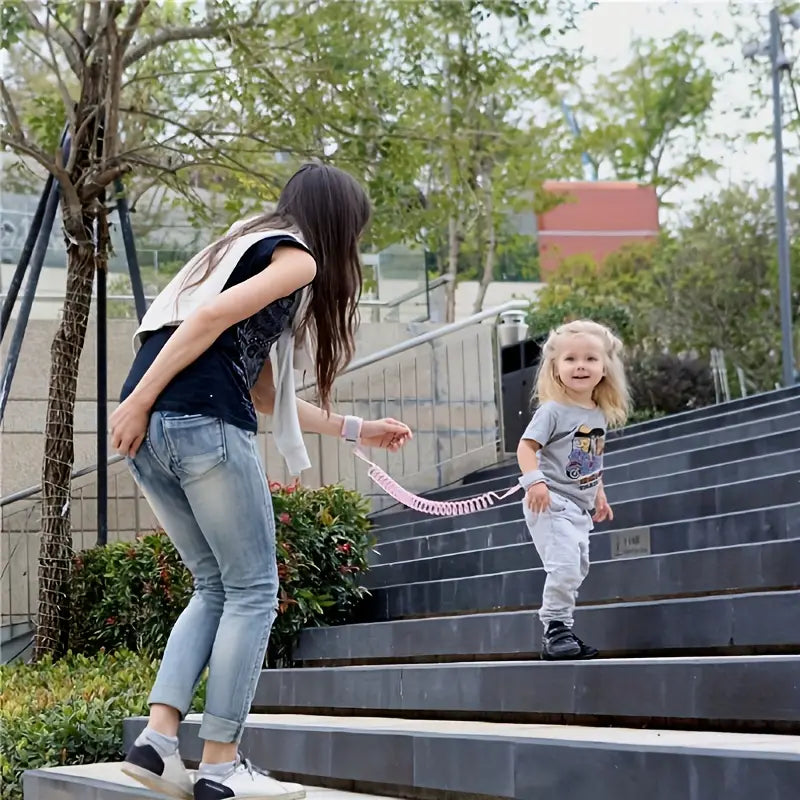 Stay Safe: Spring Rope Baby Bracelet for Peace of Mind