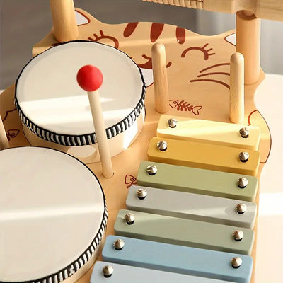 Musical Drum Table for Kids Entertainment