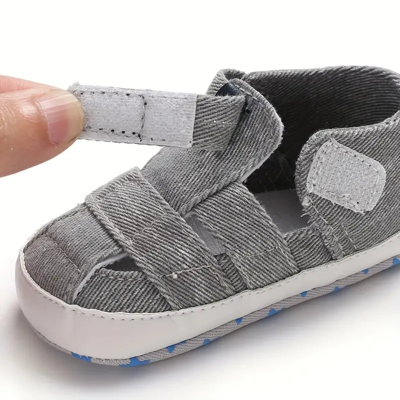 Casual Solid Color Sandals for Baby Boys