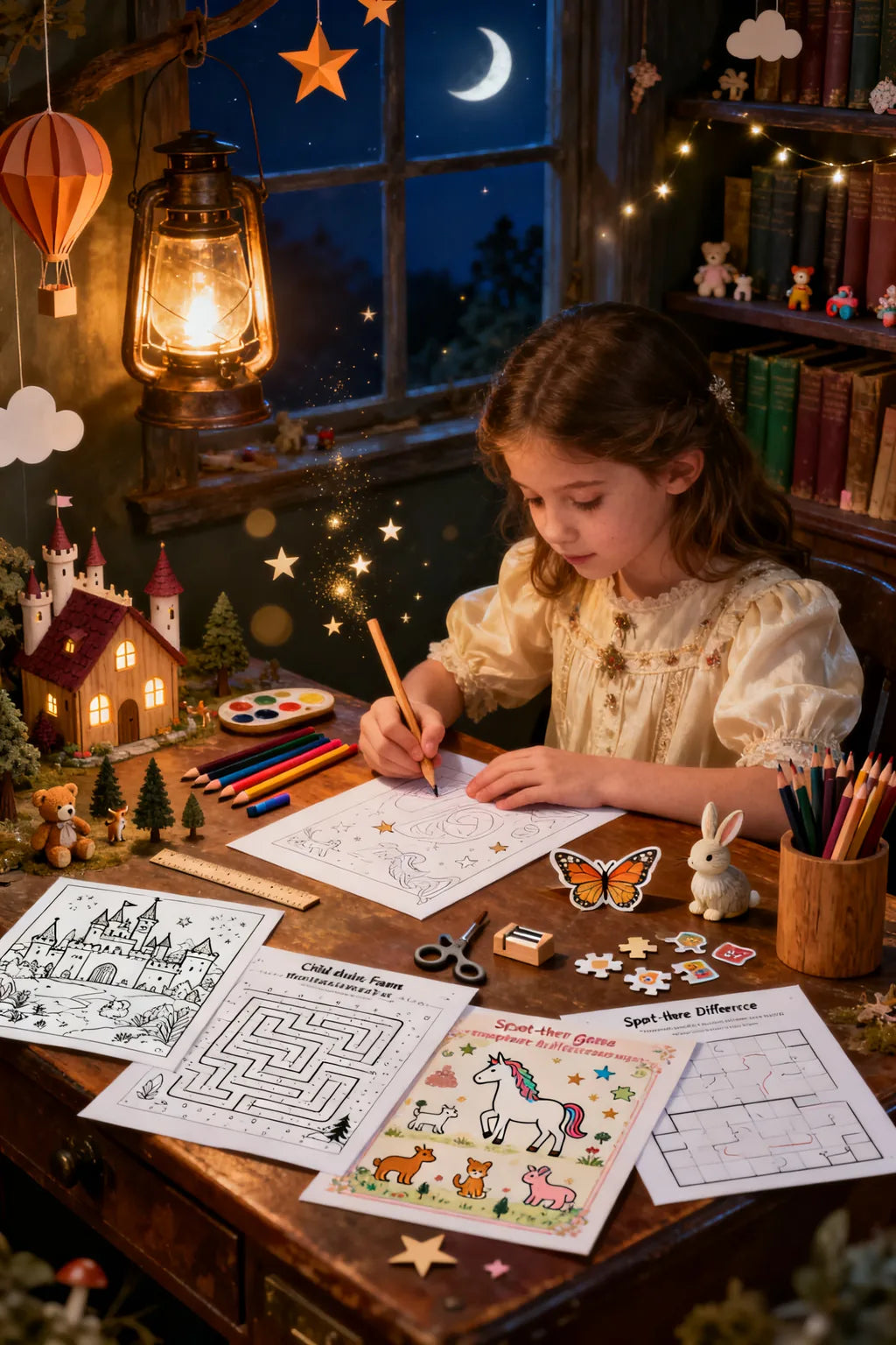 Coloriage – Cahier d’activités